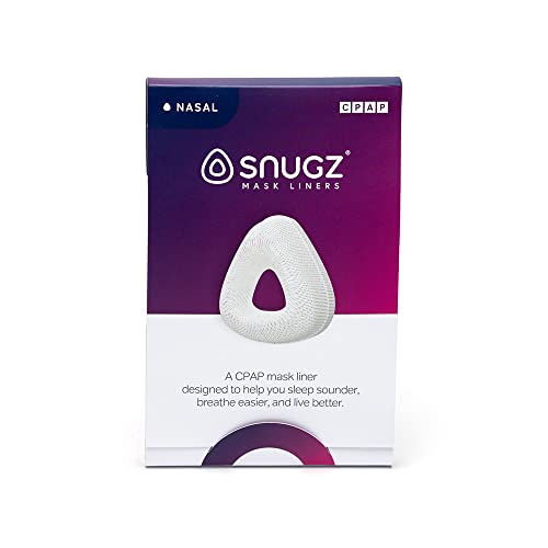 Snugz Nasal Mask Liners: Machine Washable, One-Size-Fits-Most NASAL CPAP Mask Liners, Pack of 2 Lasts 90 Days