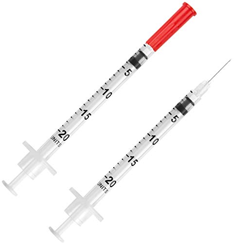 UltiCare VetRx U-40 1/2cc Pet Insulin Syringes - 1/2cc, 29G x 1/2’’, 100 ct, Comfortable & Accurate Dosing, Compatible with Any U-40 Strength Insulin