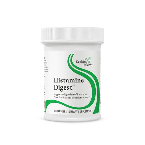 Seeking Health Histamine Digest - Formerly Histamine Block, DAO Enzyme Supplement for Histamine Food Intolerance, Supports Digestive Health, Upset Stomach, Vegetarian (90 Capsules)*