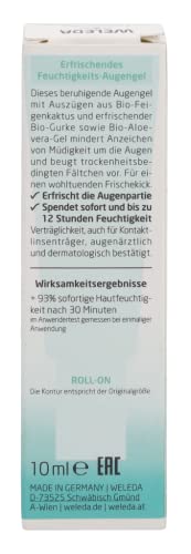 Weleda Sheer Hydration Eye Gel, Prickly Pear Cactus Extract, 0.34 Fluid Ounce