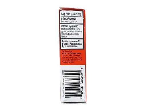RUGBY LABORATORIES Eye Itch Relief Antihistamine Drops 0.17 Fl Oz