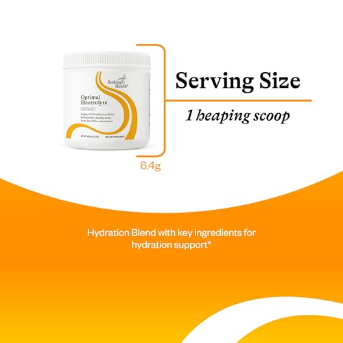 Seeking Health Optimal Electrolyte Powder, Berry Flavor, Healthy Energy and Endurance Support, Promotes Hydration and Healthy Muscles, Vegan and Vegetarian (30 Servings)*