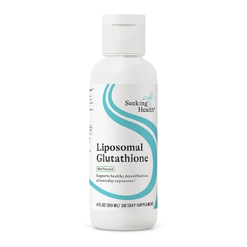 Optimal Liposomal Glutathione | Non-Soy and Non-GMO | Provides 500 mg of Liposomal Glutathione per Teaspoon | 4 oz | 30 Servings