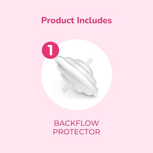 Backflow Protector Replacement Part for Breast Milk Pump - Breastfeeding Support Essential - Compatible with Spectra Breast Pumps 2 Pack