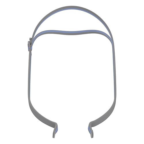 ResMed AirFit P10 Headgear with Clip - Replacement CPAP Headgear - Frame System & Nasal Pillows Cushion Not Included - Blue