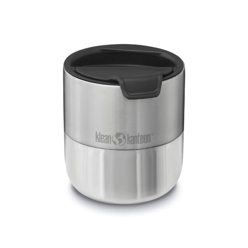 Klean Kanteen Rise Flip Lid - Premium, One-Handed Tumbler & Cup Lid - Replacement Lid - BPA-Free - Black, Small, 78 mm