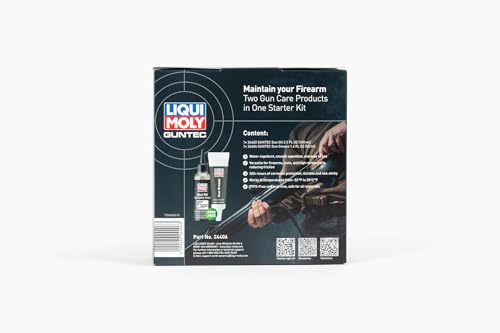 LIQUI MOLY GUNTEC Gun Oil & Gun Grease Bundle – Firearm Lubricant & Cleaning Kit | CLP Protection for Handguns, Rifles & Shotguns | Premium German Gun Care Kit