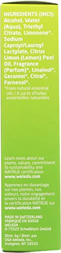 WELEDA Citrus Deodorant, 3.4 FZ