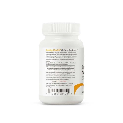 Seeking Health Energy Nutrients