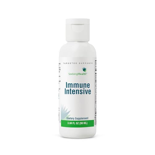 Seeking Health Immune Intensive - Respiratory & Lung Health Support Supplement - Antioxidant Supplement with Vitamin C, Zinc, & Vitamin D for Immunity Support - 6 oz, 36 Servings