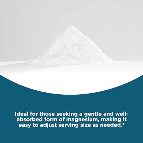Seeking Health Magnesium Glycinate Powder, 200 mg per Serving, Bioavailable Bisglycinate Chelate, Support Sleep and Relaxation, Natural Energy, Vegetarian (75 Servings)*
