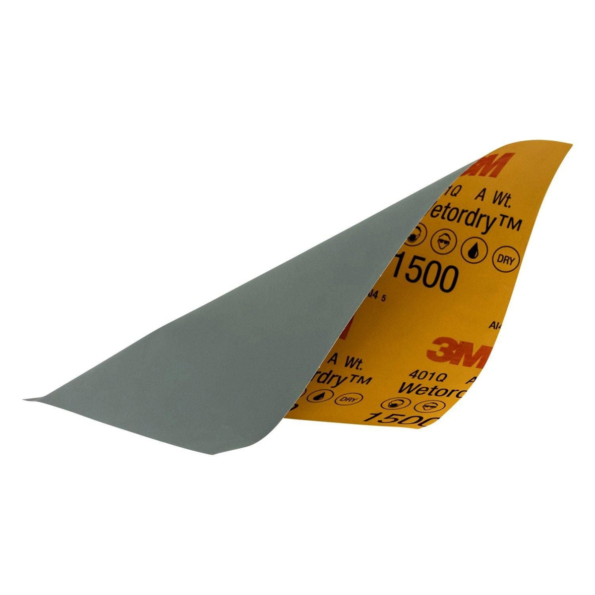 3M Wetordry Sandpaper, 1500 Grit, 9 in x 11 in, 5 Sheets | 32023 (4/5)