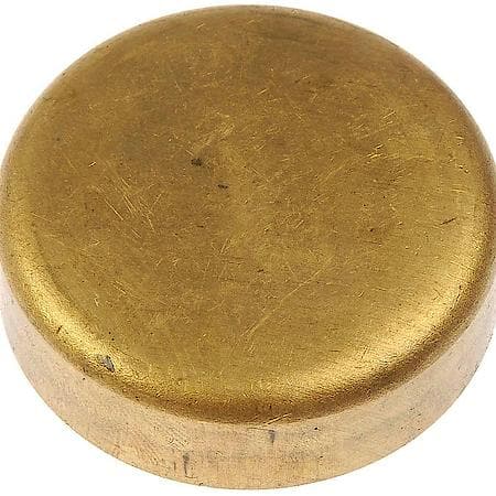 Brass Cup Expansion Plug 1-5/8 In., Height 0.519