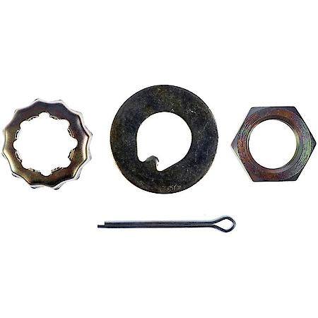 Spindle Nut Kit, 3/4-16 Contents: Nut, Washer, Retainer and Cotter Pin
