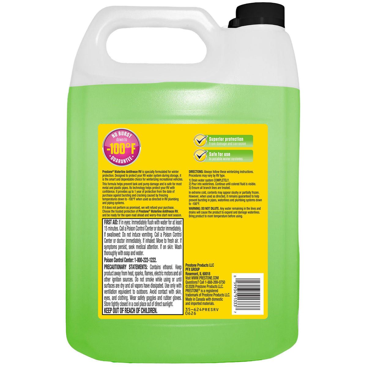 Prestone RV / Marine Antifreeze | 35-624PRESRV