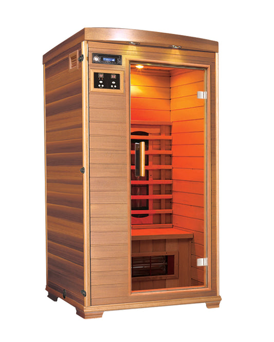 Solid Wood Sauna Room Outdoor Luxury Infrared Sauna Cabinet Infrared Sauna House Heater