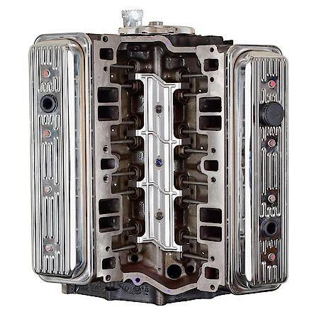 Engine Long Block; Chevrolet 350 4 Belt 87-95 H.P. Base