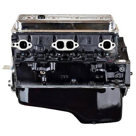 Engine Long Block; Chevrolet 350 4 Belt 87-95 H.P. Base