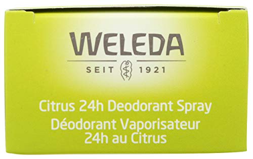 WELEDA Citrus Deodorant, 3.4 FZ