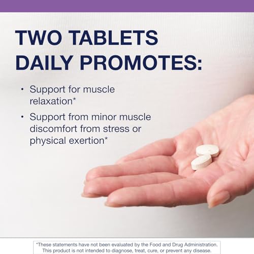 Metagenics MyoCalm - Muscle Support* - Calcium & Magnesium Supplement - with Passionflower Herb & Valerian Root - Mineral Supplements - Non-GMO, Gluten-Free & Vegetarian - 60 Tablets