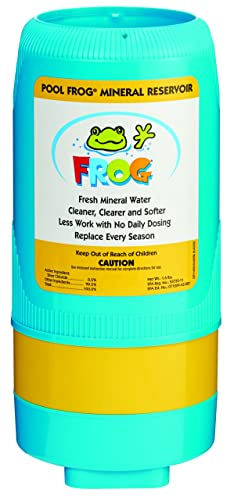 Pool FROG Model 5400 Mineral Reservoir + 3 Chlorine Bac Pacs, Mineral and Chlorine Replacement Cartridges for Pool FROG Model 5400