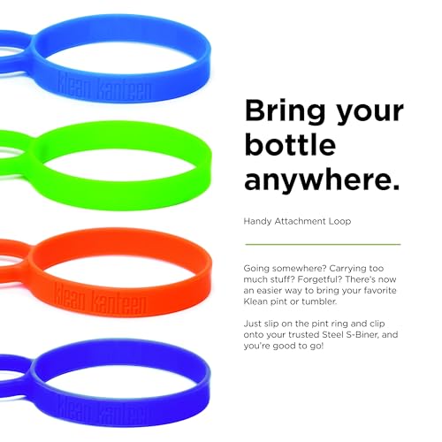 Klean Kanteen Pint Ring 4 Pack Multi Color, 4 CT