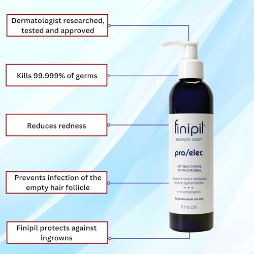 Finipil Pro Elec Antiseptic Cream, 8 Ounce