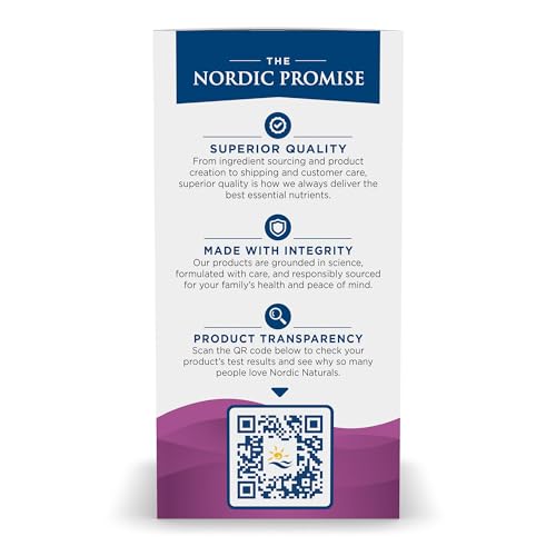 Nordic Naturals Omega Woman, Lemon - 120 Soft Gels - 500 mg Omega-3 + 800 mg Evening Primrose Oil - Healthy Skin & Optimal Wellness - Non-GMO - 60 Servings
