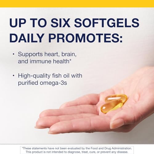 Metagenics OmegaGenics EPA-DHA 500 - High Potency - Supports Cardiovascular Health* - Fish Oil EPA DHA - Purity & Quality Tested - Non-GMO & Gluten-Free - 120 Count