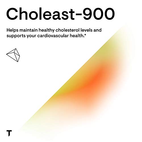 THORNE - Choleast-900-900mg Red Yeast Rice Extract - Gluten-Free Supplement Supports Healthy Cholesterol Levels Already in a Normal Range, Heart & Blood Pressure* - 120 Capsules