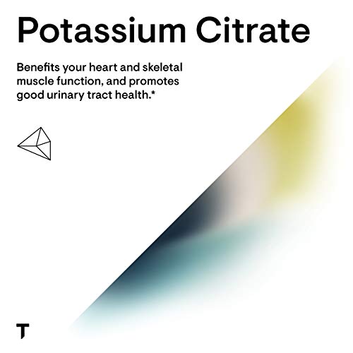 THORNE - Potassium Citrate - Highly-Absorbable Potassium Supplement for Kidney, Heart, and Skeletal Support* - 90 Capsules