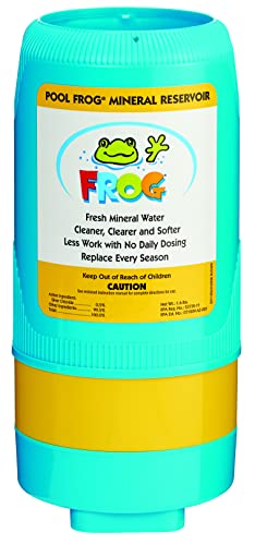 Pool FROG Model 5400 Mineral Reservoir + 3 Chlorine Bac Pacs, Mineral and Chlorine Replacement Cartridges for Pool FROG Model 5400
