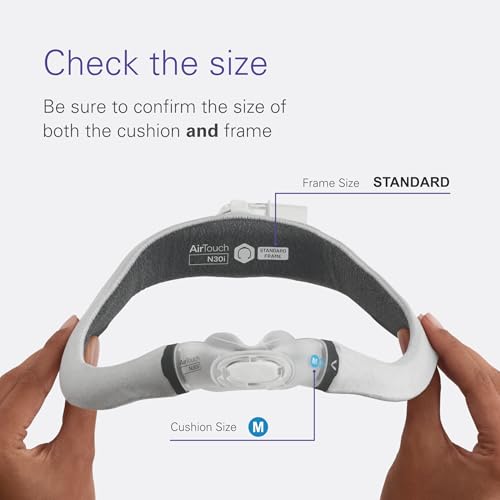 ResMed AirTouch N30i Frame System (Without Headgear) - Standard Frame/Medium Cushion