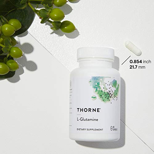 THORNE - L-Glutamine - Amino Acid Supplement for GI Health and Immune Function* - 90 Capsules