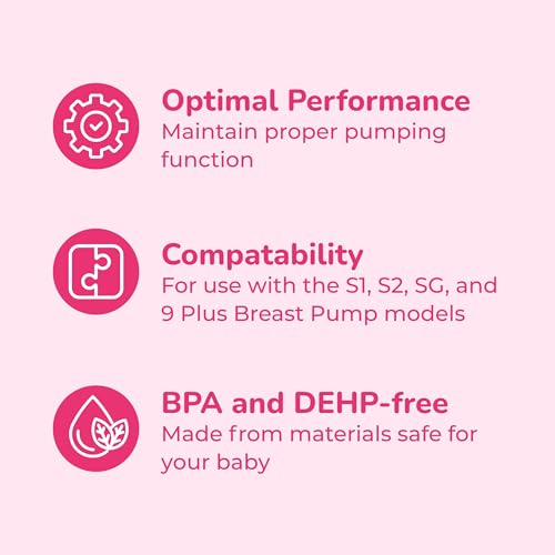 Backflow Protector Replacement Part for Breast Milk Pump - Breastfeeding Support Essential - Compatible with Spectra Breast Pumps 2 Pack