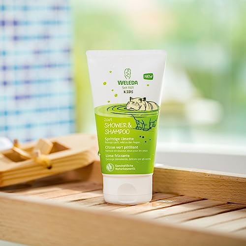 Weleda Kids 2-in-1 Lively Lime Shampoo & Bodywash 150ml