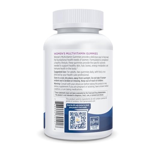 Nordic Naturals Women's Multivitamin Gummies, Mixed Berry - 60 Gummies - Support for Healthy Skin, Hair, Bones, Energy & Immunity - Non-GMO, Vegetarian - 30 Servings
