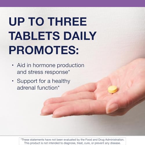 Metagenics Adrenogen - Adrenal Health Support - Raw Adrenal Complex - Aid in Hormone Balance* - with B Vitamins & PABA - Guaranteed Raw - Non-GMO - Gluten-Free - 90 Tablets