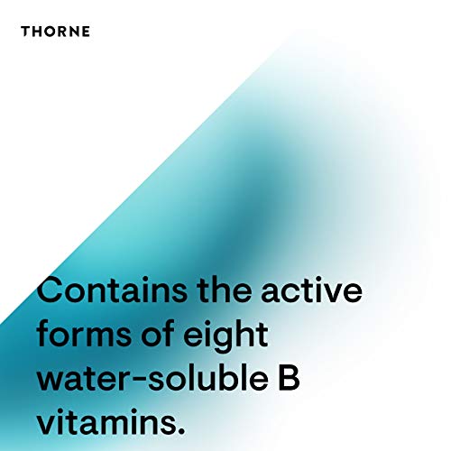 THORNE - B-Complex #12 - Vitamin B Complex with Active B12 and Folate - 60 Capsules