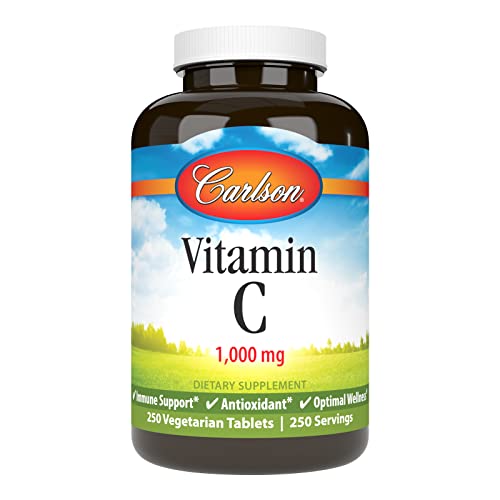 Carlson - Vitamin C 1,000 mg, 250 Count