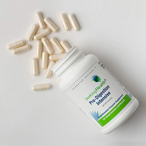 Seeking Health Digestion Intensive, Comprehensive Enzyme Supplement, Digestive Comfort and Immune Support, Vegetarian (120 capsules)*