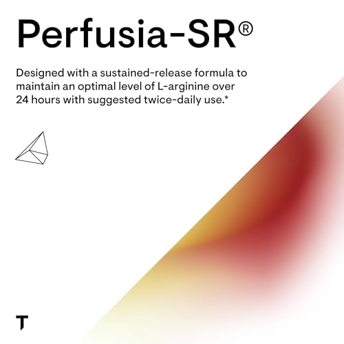 THORNE - L-Arginine Sustained Release (Formerly Perfusia-SR) - Support Heart Function, Nitric Oxide Production, and Optimal Blood Flow* - 120 Capsules - 60 Servings