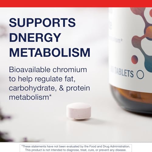 Metagenics Chromium Picolinate - Bioavailable Chromium for Metabolism Support* - Essential Trace Mineral - Non-GMO - Vegetarian - Gluten-Free - 60 Count