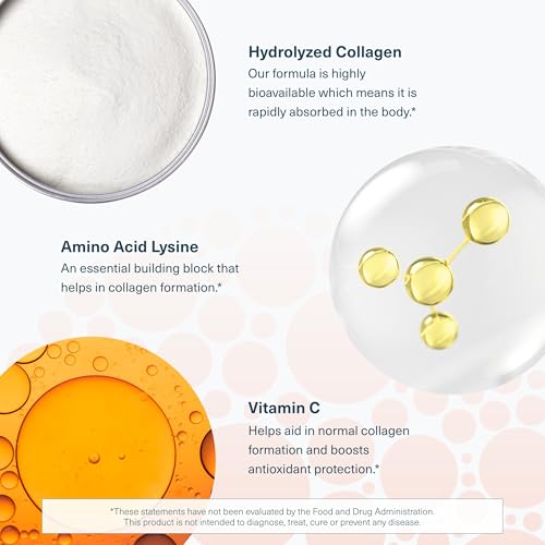 Youtheory Advanced Collagen - 6,000 mg Collagen with Vitamin C - for Hair, Skin & Nails* - Supplements for Women & Men - 290 Tablets