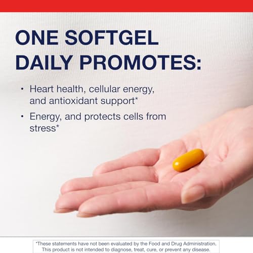 Metagenics CoQ10 ST-200 mg, Highly Absorbable 200 mg Coenzyme Q10 Supplement to Help Support Energy Production and Cardiovascular Function - 60 Count