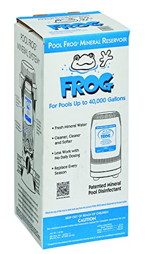 Pool FROG Model 5400 Mineral Reservoir + 3 Chlorine Bac Pacs, Mineral and Chlorine Replacement Cartridges for Pool FROG Model 5400