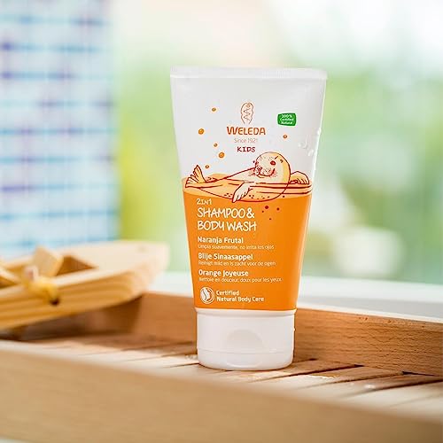 Weleda Kids 2 In 1 Happy Orange Shower, 150 ML