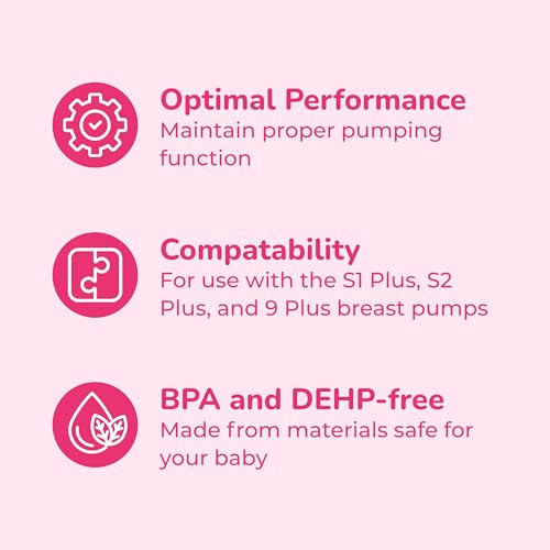 Spectra - Premium Breast Milk Pump Accessory Kit with Baby Bottles - Medium 24mm - Breast Pump Accessories