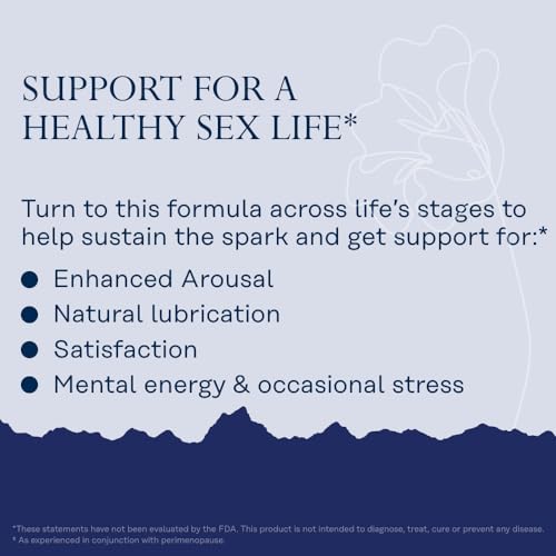 SOLARAY Libido her Life Stages - Supports Natural Lubrication and Libido Increase for Women - Shatavari, Fenugreek, Organic Ashwagandha Capsules - Made Without Hormones - 30 Servings, 60 VegCaps