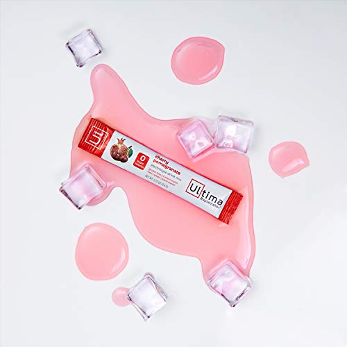 Ultima Replenisher Electrolyte Hydration Drink Mix, Cherry Pomegranate, 20 Serving Stickpack Box, no Sugar, no Carbs, no Calories, Keto, Gluten-Free, Non-GMO, Vegan